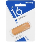 Флешка USB Smartbuy CLUE Yellow (SB16GbCLU-Y), 16Gb, USB 2.0, R/W 25/15, желтый, фото3