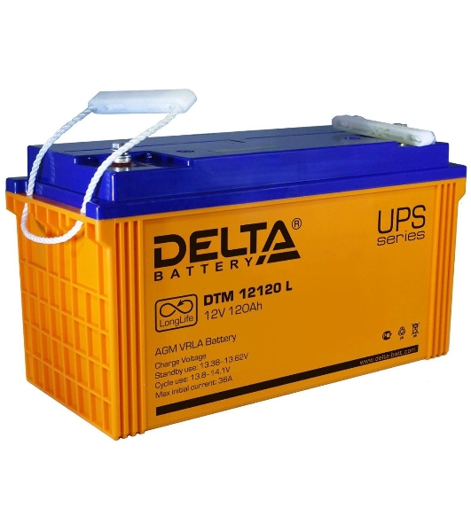 Батарея для ИБП Delta DTM 12120L (12V 120Ah)
