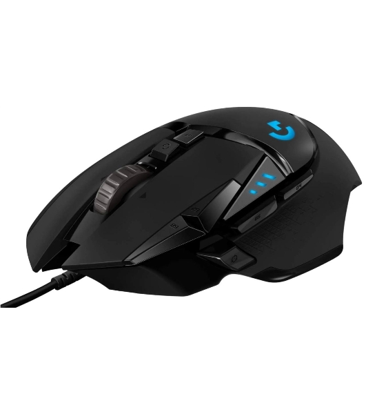 Мышь проводная Logitech G502 HERO черный, 25600 dpi, USB, кнопки - 11