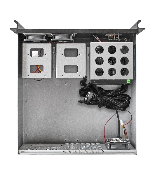 Серверный корпус ExeGate Pro 3U450-08 (RM 19', высота 3U, глубина 450, БП 1200PAS, USB)