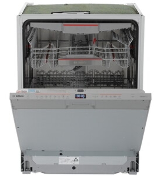 Встраиваемая посудомоечная машина Bosch SMV6ECX08E, серебристый, 59.8 см, 14 компл., 42 дБ, класс G