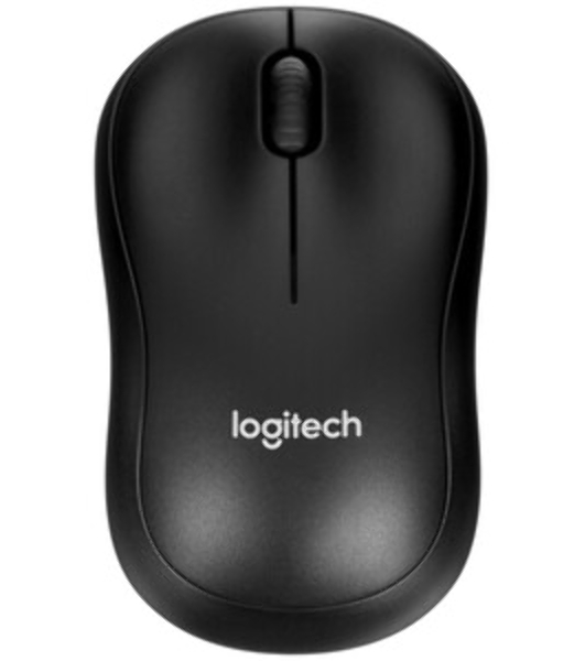 Мышь беспроводная Logitech B220 Silent черный, 1000 dpi, радиоканал, USB, кнопки - 3