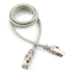 Патч-корд FTP Cablexpert cat.6, 1м, литой, многожильный, серый, фото4