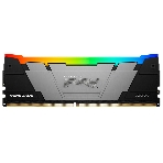 Оперативная память Kingston Fury Renegade, DDR4, 32GB (1x32GB), 3200MHz, CL16, DIMM, с радиатором, RGB, серебристый/черный, фото3