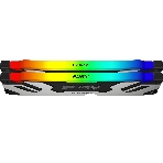 Оперативная память Kingston Fury Renegade, DDR5, 96Gb (2x48Gb), 6400MHz, CL32, DIMM, с радиатором, RGb, серебристый, фото7