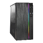 Компьютерный корпус Minitower ExeGate EX283754RUS mEVO-9301-RGb (mATX, без БП, с окном, 2хUSB+1хUSB 3.0, HD аудио, черный с RGb подсветкой), фото10