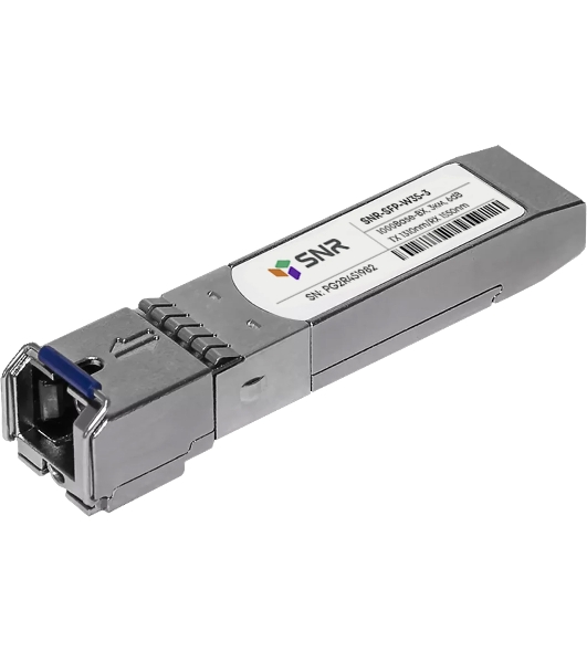 Модуль SFP 1000BASE-X, 3km, 6db, TX 1310nm, DDM enabled