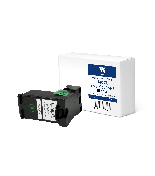 Картридж струйный NVPrint 140XL (NV-CB336HE) черный для HP PS C4283/C5283/D5363/J5783/D4263 (25 мл) совместимый