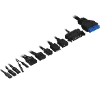 Компьютерный корпус Miditower ExeGate EX287030RUS UN-604-UN600 (ATX, БП UN600 с вент. 12см, 2*USB+2*USB 3.0, аудио, черный), фото11