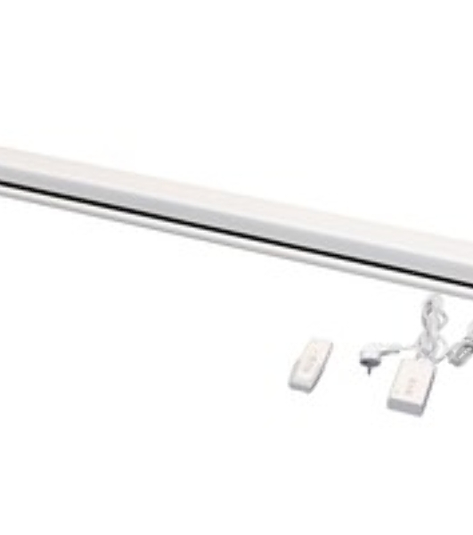 Экран Cinema S'OK SCPSM-200x150-ED60 4:3 настенно-потолочный, моторизованный, 200x150см, белый корпус, экстрадроп 60см