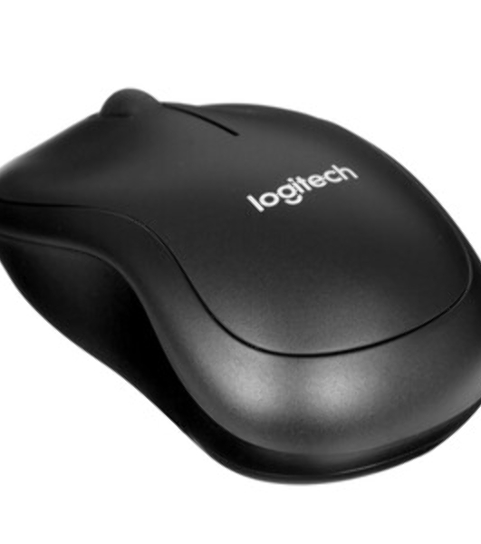 Мышь беспроводная Logitech B220 Silent черный, 1000 dpi, радиоканал, USB, кнопки - 3