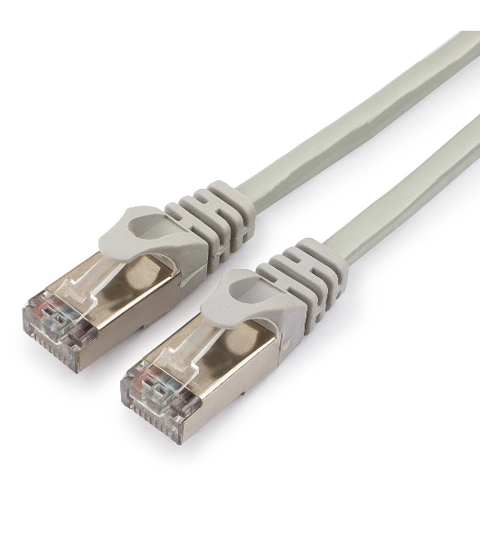 Патч-корд FTP Cablexpert cat.6, 1м, литой, многожильный, серый