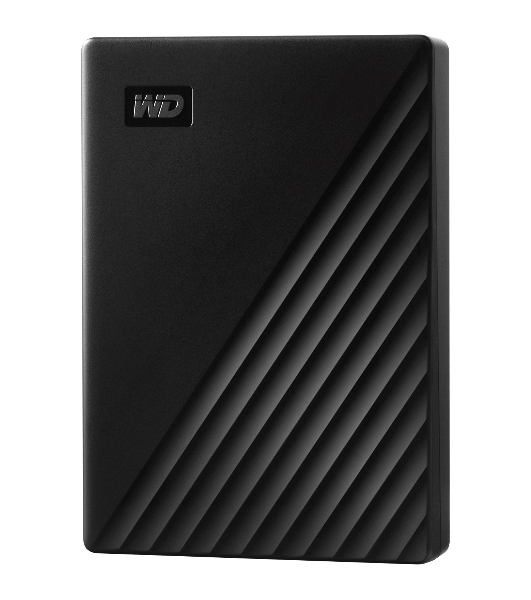 Внешний HDD 2.5' Western Digital My Passport, 5TB, USB 3.2 Gen 1 Type-A, 5400 rpm, черный