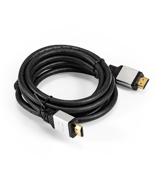 Кабель HDMI ExeGate EX-CC-HDMI8K-3.0 (19M/19M, v2.1, 3м, 8K UHD, Ethernet, позолоченные контакты)