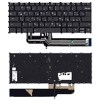 Клавиатура для ноутбука Lenovo S540-14API черная с подсветкой, фото3