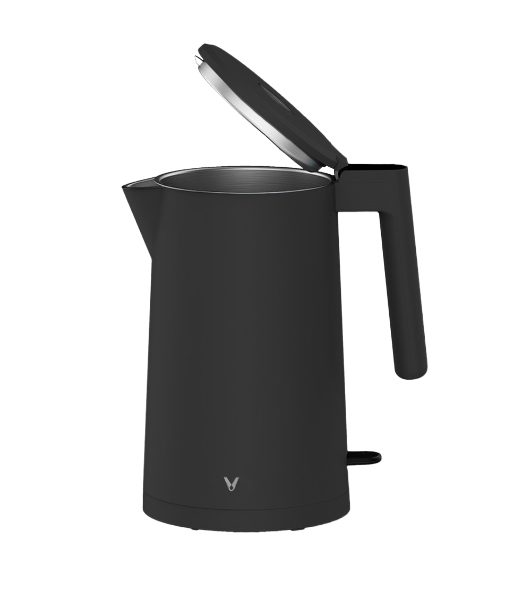 Чайник электрический Viomi Double-layer kettle черный V-MK171A