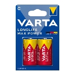 Батарейка VARTA LONGLIFE MAX P. C бл. 2, фото 1