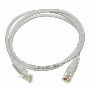 Патч-корд LANMASTER UTP LAN-PC45/U5E-2.0-GY вилка RJ-45-вилка RJ-45 cat.5е 2м серый LSZH