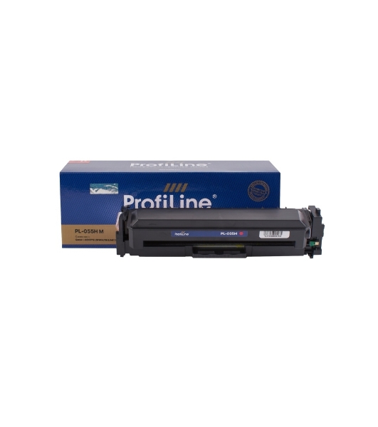 Картридж лазерный ProfiLine PL-055H для принтеров Canon i-SENSYS LBP664Cx/LBP663Cdw/MF746Cx/MF744Cdw/MF742Cdw Magenta без чипа 5900 копий