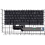 Клавиатура для ноутбука Lenovo S540-14API черная с подсветкой, фото2