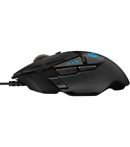 Мышь проводная Logitech G502 HERO черный, 25600 dpi, USB, кнопки - 11