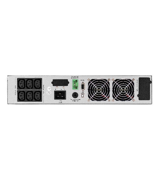 Источник бесперебойного питания On-line ExeGate PowerExpert ULS-2000.LCD.AVR.6C13.USB.RS232.SNMP.BC.2U 2000VA/2000W, On-Line, PF=1, LCD, 6*C13, RS232, USB, SNMP-slot, встроенные батареи 12V 7.2Ah - 6шт, батарейный коннектор, подключение до 4 внешних батарейных блоков 72В, Rackmount 2U/Tower, металлический корпус, черный