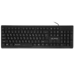 Клавиатура Qumo Office Element K65 проводная, USB Type-A, чёрный, фото5