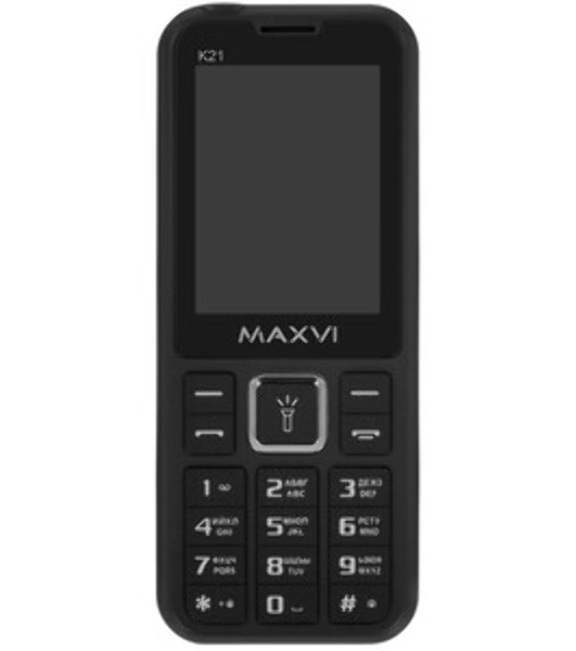 Мобильный телефон Maxvi K21 черный