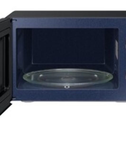 Микроволновая печь Samsung MS23T5018AC/BW антрацит, 23 л, 800 Вт, переключатели - сенсор