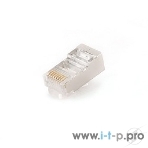 Коннектор Gembird Вилка RJ-45 LC-8P8C-001 (3-зубца) cat.5e, для одножильного кабеля (100 шт.), фото2