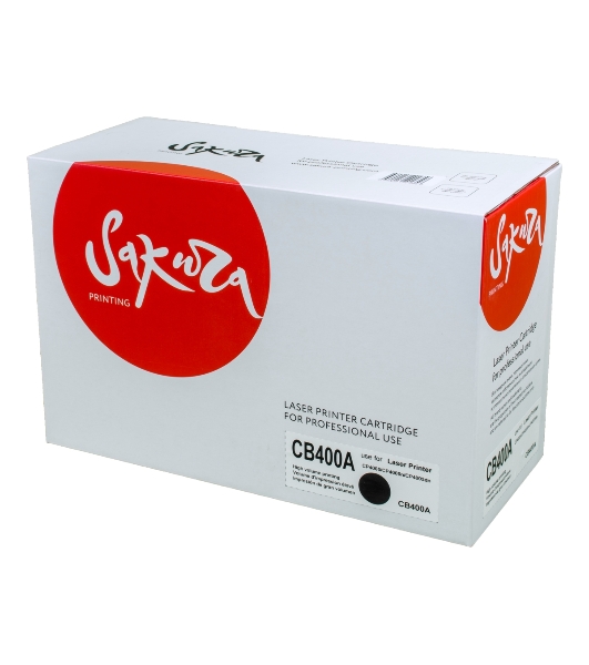 Картридж лазерный Sakura CB400A для HPColor LaserJet CP4005/CP4005n/CP4005dn, черный, 7500 к.