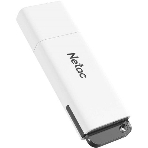 Флешка USB Netac U185 (NT03U185N-064G-20WH), 64Gb, USB 2.0, R/W 25/10, белый/серый, фото7