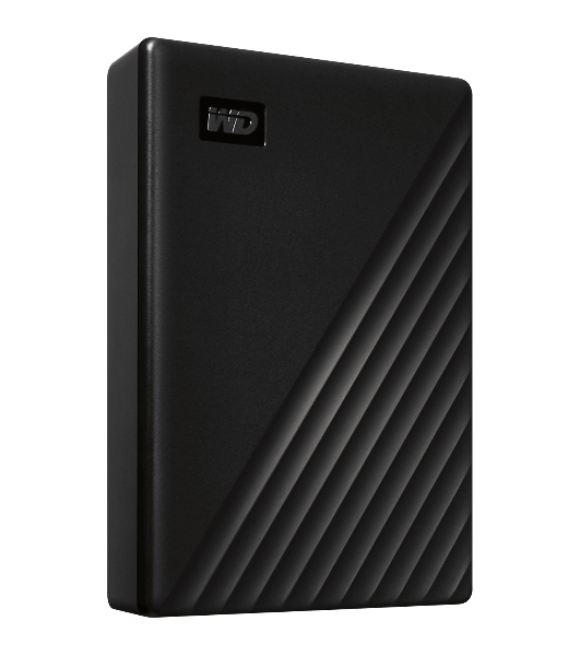 Внешний HDD 2.5' Western Digital My Passport, 5TB, USB 3.2 Gen 1 Type-A, 5400 rpm, черный