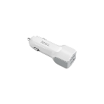 Автомобильное зарядное устройство HOCO z23 grand style dual-port car charger set with lightning cable, белый, фото6