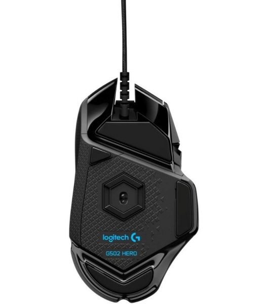 Мышь проводная Logitech G502 HERO черный, 25600 dpi, USB, кнопки - 11