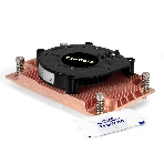 Кулер для процессора ExeGate ESNK-P0062AP4v2.PWM.1U.SP3.Cu медный, 80 мм, медь, 6300 об/мин, 63 дБ, 4 pin, 165 Вт, 27 мм, фото6