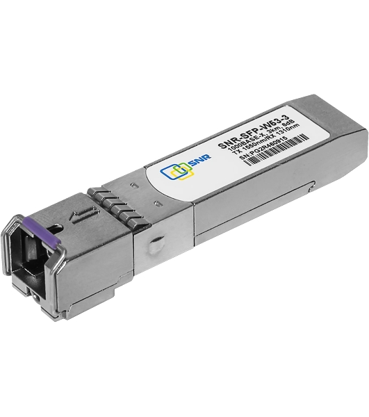 Модуль SNR SFP WDM, дальность до 3км (6dB), 1550нм