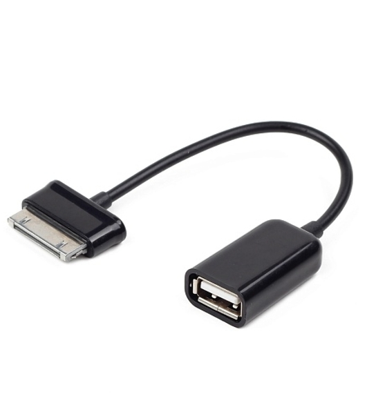 Кабель Gembird/Cablexpert USB 2.0 OTG, USBAF/BM30pin, для планшетов Samsung, 0.15м, пакет
