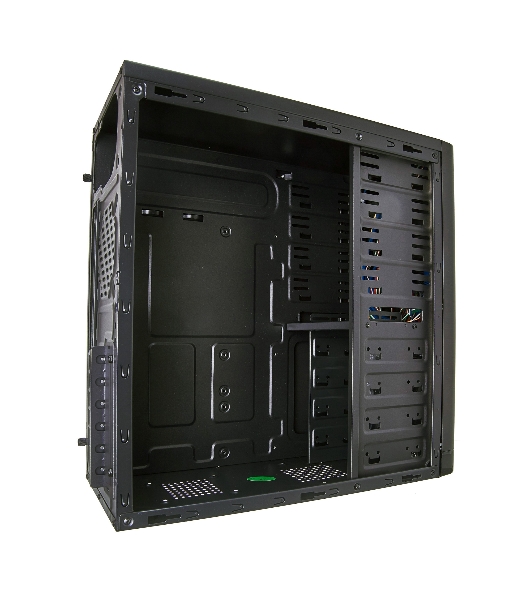 Компьютерный корпус Miditower ExeGate XP-330U Black, ATX, (XP400, Black,120мм), 2хUSB+2хUSB 3.0, Audio