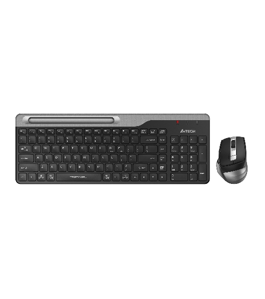 Комплект клавиатура+мышь A4Tech FStyler FB2535C беспроводной, USB + Bluetooth, 2000 DPI, черный