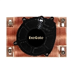 Кулер для процессора ExeGate ESNK-P0062AP4v2.PWM.1U.SP3.Cu медный, 80 мм, медь, 6300 об/мин, 63 дБ, 4 pin, 165 Вт, 27 мм, фото5