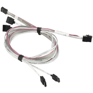 Кабель SuperMicro CBL-SAST-0556 HDmSAS-4xSATA 90/90/75/75cm