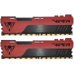 Оперативная память Patriot Viper Elite II, DDR4, 32GB (2x16 GB), 3200 MHz, CL18, DIMM, радиатор, красный, черный, фото36