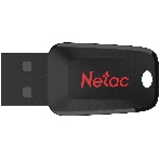Флешка USB R/W Netac 128Gb U197 NT03U197N-128G-20BK USB 2.0 черный/красный, фото4