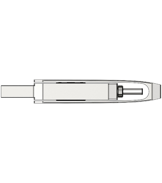 Флешка USB Netac U782C NT03U782C-128G-30PN dual USB 3.0+TypeC 128Gb, retail version