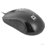 Мышь проводная Defender Optimum MB-160 черный, 1000 dpi, USB, кнопки - 3, фото17