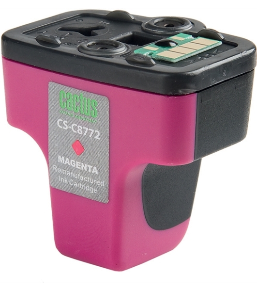 Картридж струйный Cactus CS-C8772 №177 пурпурный (11,4 мл) для HP PS 3213/3313/8253/C5183/C6183/C6283/C7183/C7283/C8183/D7163/D7263/D7363/D7463