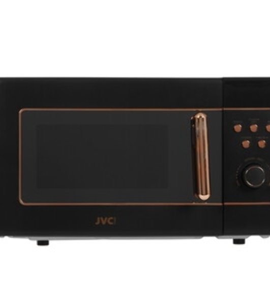 Микроволновая печь JVC JK-MW270D черный, 20 л, 700 Вт, переключатели - кнопки, поворотный механизм