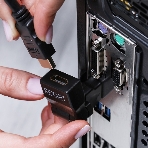 Переходник штекер Rexant HDMI - гнездо HDMI, поворотный, фото4