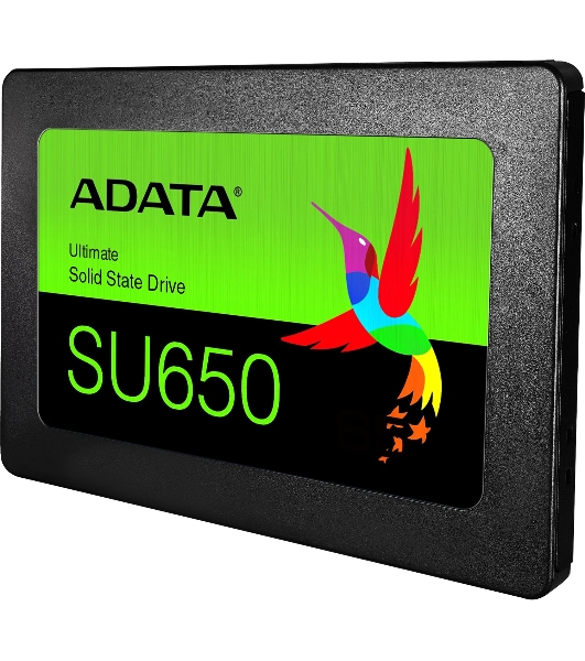 Накопитель SSD ADATA SU650, 512Gb, SATA III, 2.5', R/W 520/450